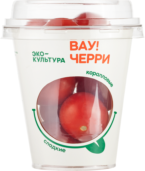 Изображение Овощ круглый Эко-культура томат черри красный Эко-Культура шейкер, 200 г