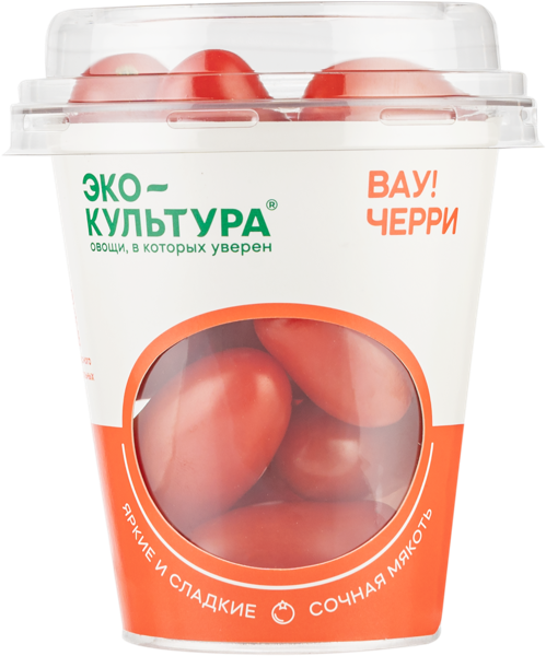 Изображение Овощ сорт сливовидный Эко-культура томат черри красный Эко-Культура шейкер, 200 г