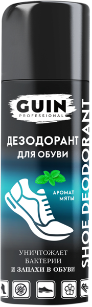 Изображение Дезодорант для обуви Гуин ментол СЗК ВЭЛВ ж/б, 250 мл