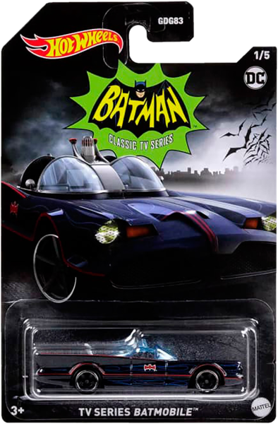 Изображение Машина Премиальная Хот вилс бэтмен Маттэл к/у, 1 шт