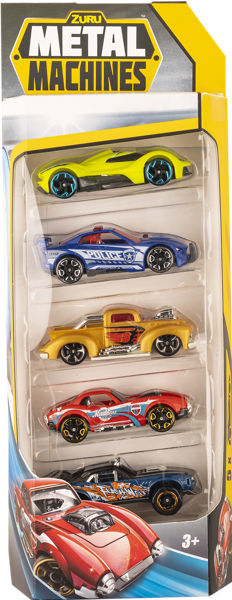 Изображение Машина 7*3см Метал машинс Зуру к/у, 5 шт
