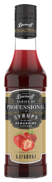 Изображение Сироп Баринофф клубника Меркурий с/б, 0,25 л