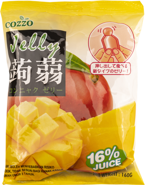 Изображение Желе конняку Коццо манго Кооцо Фуд м/у, 160 г