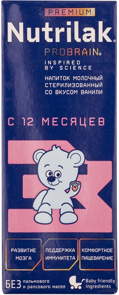 Изображение Смесь с 12 мес Нутрилак Премиум 3 молочная Инфаприм т/п, 200 г