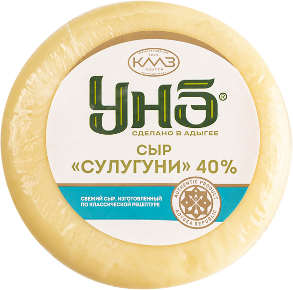 Изображение Сыр 40% Красногвардейский молзавод сулугуни Красногвардейский МЗ м/у, 300 г