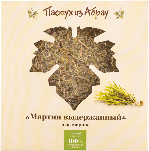 Изображение Сыр 50% полутвердый Мартин выдержанный розмарин Экомир кор, 210 г