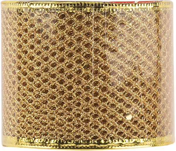 Изображение Лента 2,7м новогодняя Мэджик Тайм золотая сетка Феникс Презент к/у, 1 шт