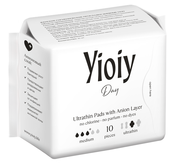 Изображение Прокладки дневные Йой медиум ультратонкие Хандан Цзиея к/у, 10 шт