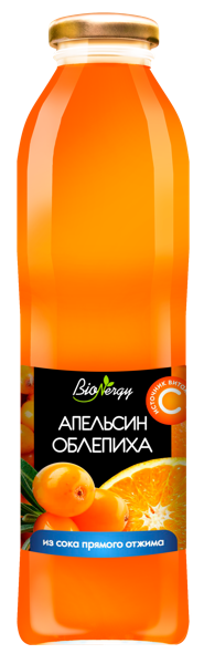 Изображение Нектар БиоНерджи облепиха апельсин Сава с/б, 0,5 л
