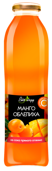 Изображение Нектар БиоНерджи облепиха манго Сава с/б, 0,5 л