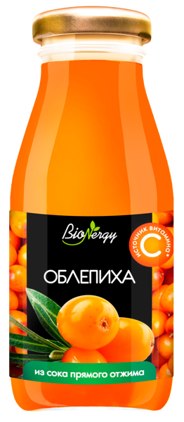 Изображение Нектар БиоНерджи облепиха Сава с/б, 0,2 л