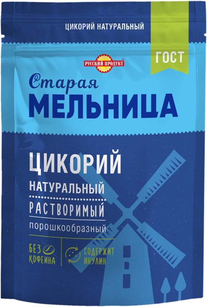Изображение Цикорий растворимый молотый Старая Мельница натуральный Русский продукт м/у, 85 г