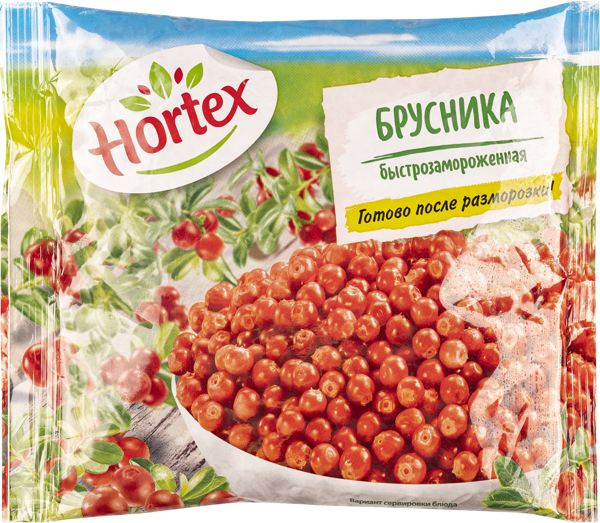 Изображение Ягоды замороженные Агама брусника Агама м/у, 250 г