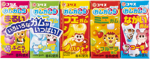 Изображение Жевательная резинка Корис ассорти Корис кор, 37 г