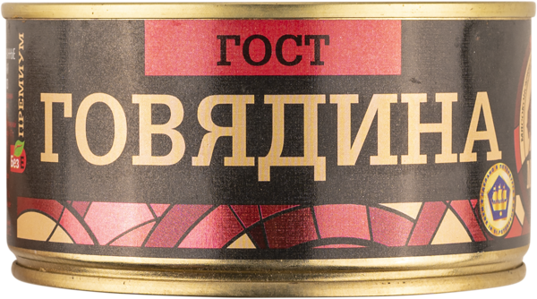 Изображение Говядина Балтийский МКК тушеная гост МКК Балтийский ж/б, 325 г