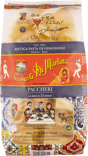Изображение Макароны коллекция D&G Ди Мартино из Граньяно паккери Ди Мартино м/у, 500 г