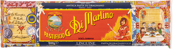 Изображение Макароны коллекция D&G Ди Мартино из Граньяно лингвини Ди Мартино м/у, 500 г