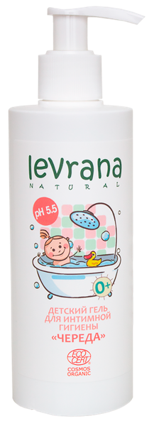 Изображение Гель для интимной гигиены Леврана БИО череда детский Леврана ООО п/у, 250 мл