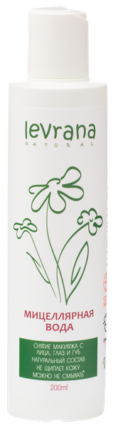 Изображение Мицеллярная вода для лица Леврана БИО ромашка очищение Леврана ООО п/у, 200 мл