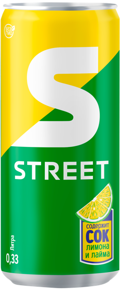 Изображение Напиток газ Стрит Очаково ж/б, 0,33 л