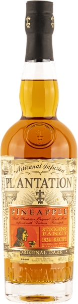 Изображение Ром золотой Плантейшен ориджинал дарк пайнэпл Коньяк Ферран с/б, 0,7 л