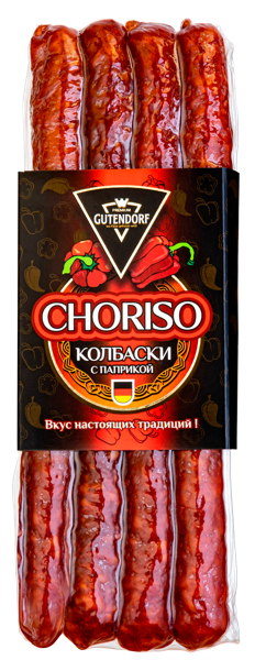 Изображение Колбаса сырокопченая Гутендорф чорисо Танаис ТТК в/у, 140 г
