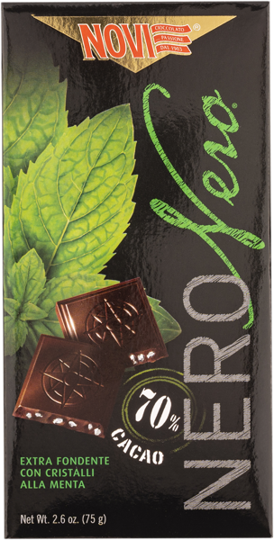 Изображение Шоколад горький 70% Нови неро мята Эла Дюфур кор, 75 г