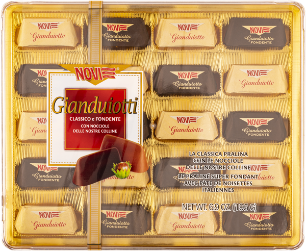 Изображение Конфеты ассорти Нови джандуйотто пралине Эла Дюфур п/б, 195 г