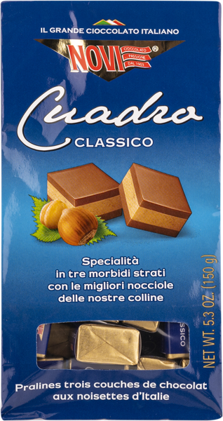 Изображение Конфеты в шоколаде Нови квадро пралине Эла Дюфур м/у, 150 г