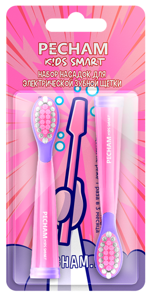Изображение Насадка для электро щетки Пичам смарт юникорн Веллнес Групп к/у, 2 шт