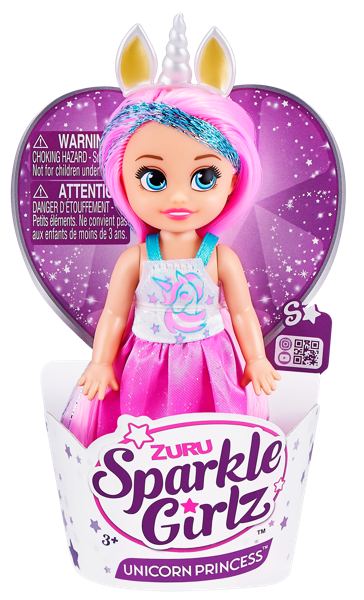 Изображение Кукла Спаркл гёлс принцесса-единорог Зуру п/у, 1 шт