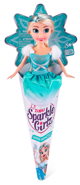 Изображение Кукла в ассортименте Спаркл гёлс зимняя принцесса в конусе Зуру п/у, 1 шт
