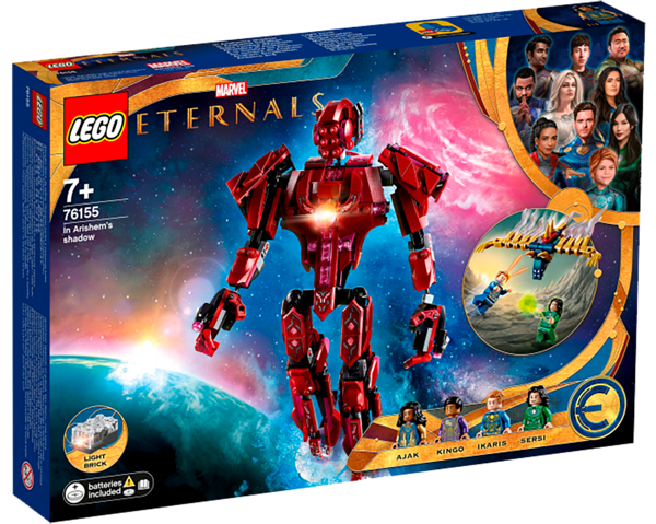 Изображение Конструктор с 7 лет 76155 Лего супер герои вечные перед лиц аришема Лего к/у, 1 шт