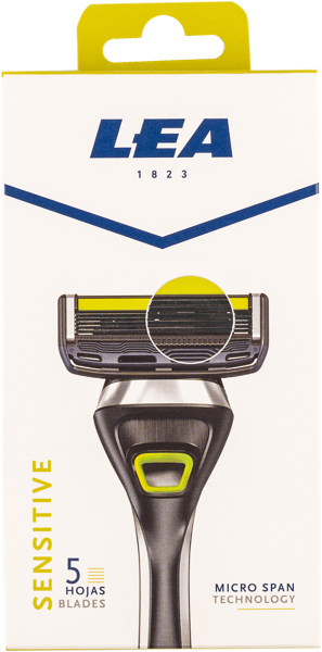 Изображение Станок для бритья мужской Леа сенсетив 5 лезвий Ласкарэй к/у, 1 шт