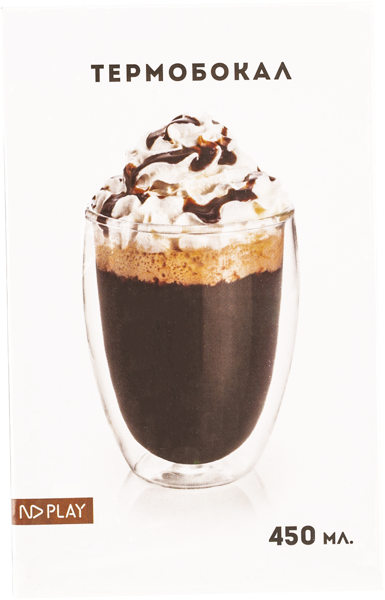 Изображение Термобокал 450мл НД плэй с двойными стенками НД Плэй к/у, 1 шт