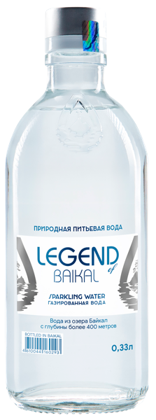 Изображение Вода негаз рН 7,0 Легенда Байкала питьевая Байкал Аква с/б, 0,33 л
