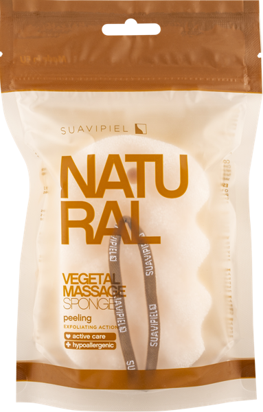 Изображение Мочалка массажная для тела Суавайпел натуральные компоненты Нувария Глобал м/у, 1 шт