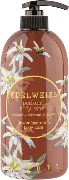 Изображение Гель для душа Джиготт аромат эдельвейса Скинайн Косметик п/у, 750 мл