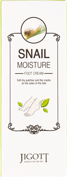 Изображение Крем для ног Джиготт улитка увлажняющий Скинайн Косметик п/у, 100 мл