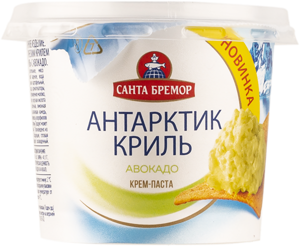 Изображение Паста авокадо Санта Бремор антарктик криль Санта Бремор СП п/б, 150 г