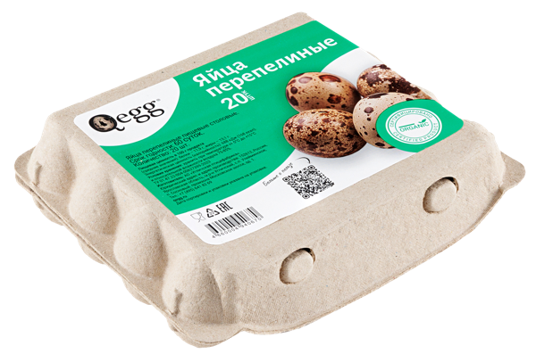 Изображение Яйцо перепелиное Углич Угличская ПФ п/у, 20 шт