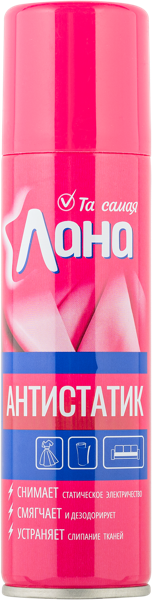 Изображение Антистатик для синтетики Лана 3в1 Сибиар ж/б, 140 мл