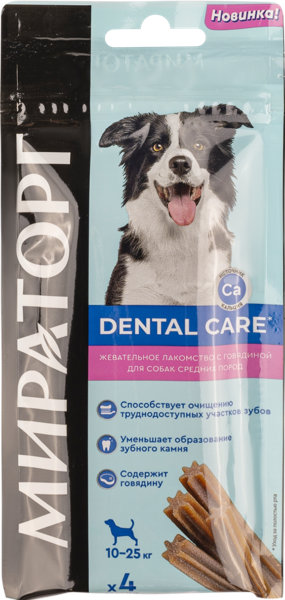 Изображение Лакомство для собак Мираторг дентал кея говядина Мираторг м/у, 70 г
