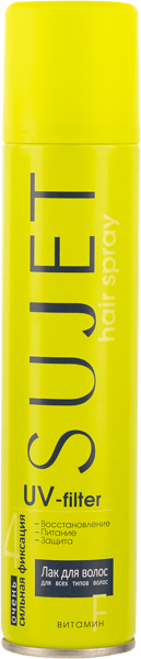 Изображение Лак для волос оч сильн фикс Сюжет ап филтер с витамином Сибиар ж/б, 180 мл