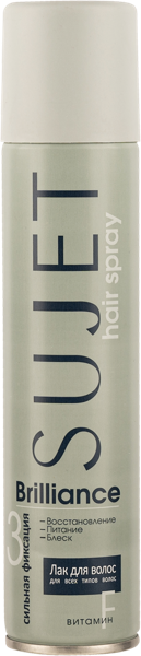 Изображение Лак для волос сильн фиксация Сюжет бриллианс Сибиар ж/б, 180 мл