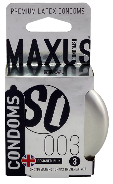 Изображение Презервативы Максус экстремально тонкие Тай Ниппон ж/б, 3 шт
