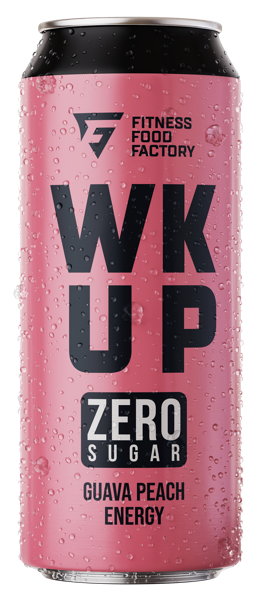 Изображение Напиток Энергетический Вейк Ап гуава персик Сила Воина Евразия ж/б, 0,45 л