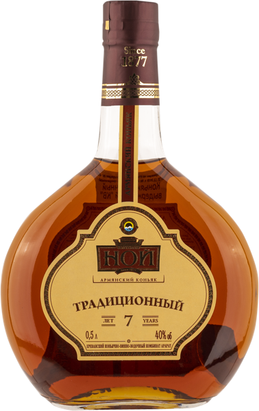 Изображение Коньяк 7 лет 40% Ной традиционный КВВК Арарат с/б, 0,5 л
