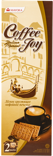Изображение Печенье Кофе Джой кофейное Майора кор, 90 г