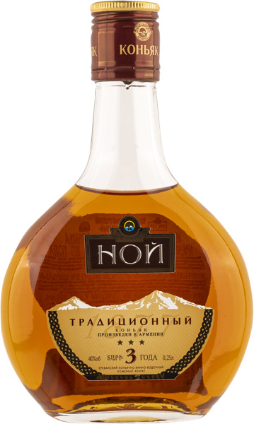 Изображение Коньяк 3 года 40% Ной традиционный КВВК Арарат с/б, 0,25 л